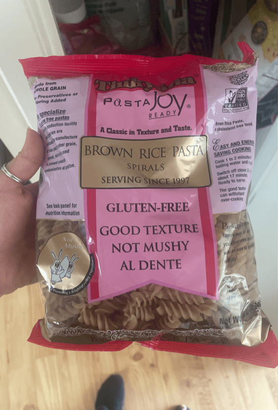 Tinkyada Pasta Joy Ready Brown Rice Pasta Spirals Bag