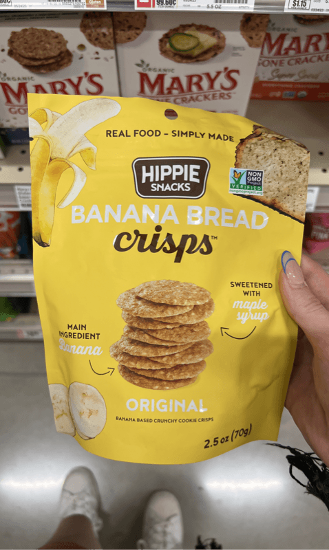 Hippie Snacks Original Banana Bread Crisps