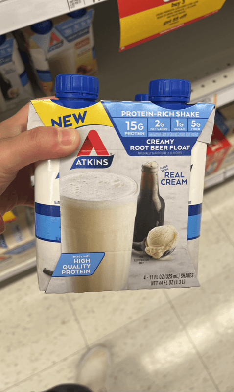 Atkins Creamy Root Beer Float Shakes