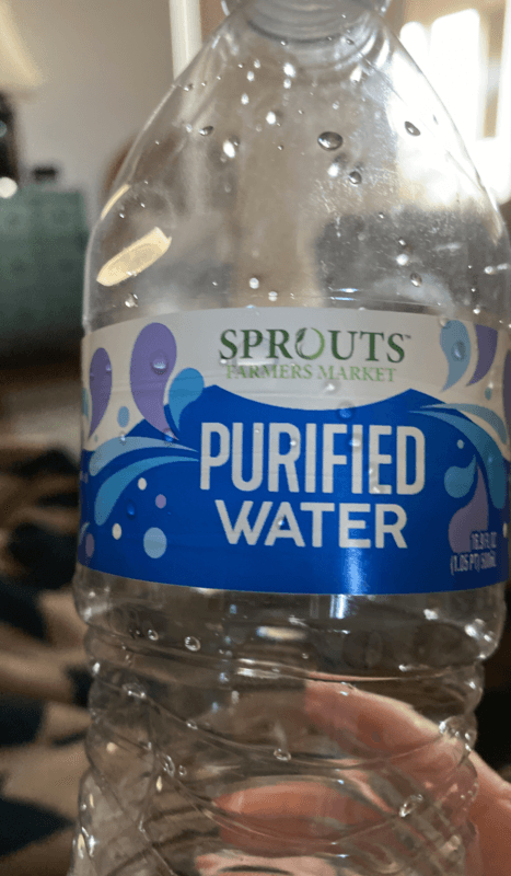 Sprouts Farmers Market Purified Water