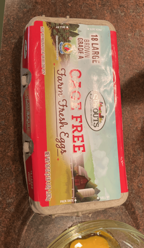 Sprouts Farmers Market Cage Free Farm Fresh Eggs