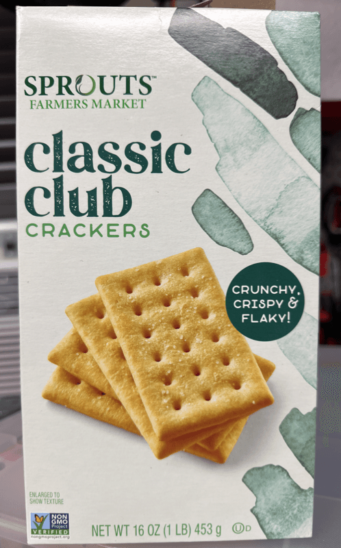 Sprouts Farmers Market Classic Club Crackers