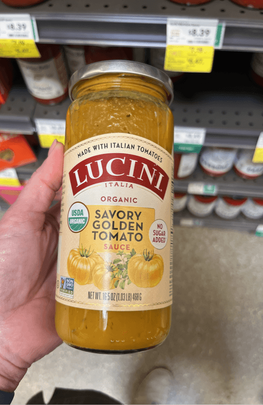 Lucini Italia Organic Savory Golden Tomato Sauce