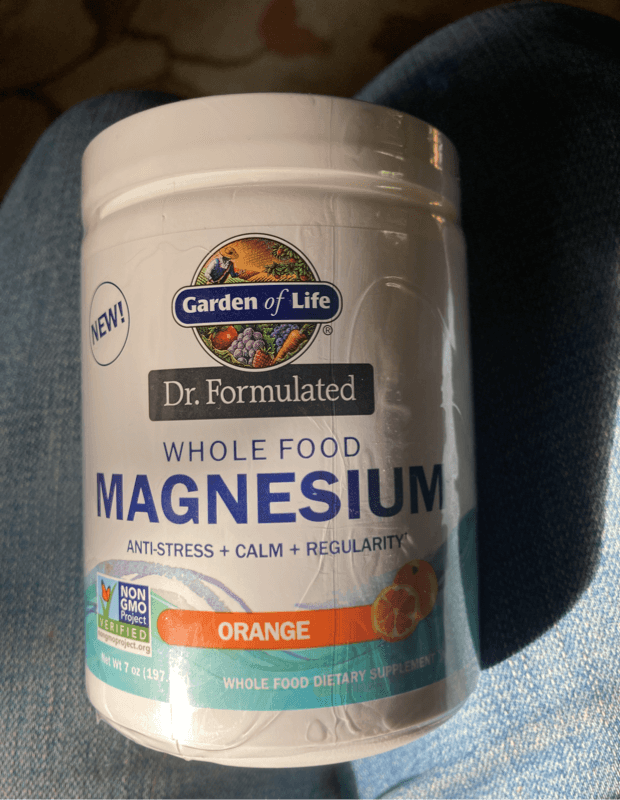 Garden Of Life Dr. Formulated Whole Food Magnesium Orange Flavor