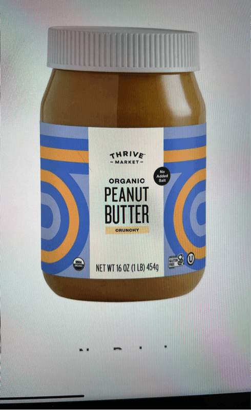 Thrive Market Organic Peanut Butter Crunchy