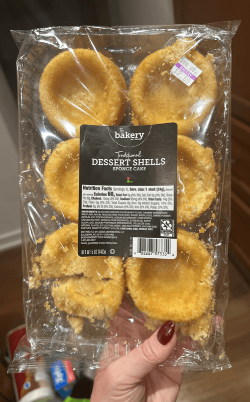 The Bakery Traditional Dessert Shells Sponge Cake