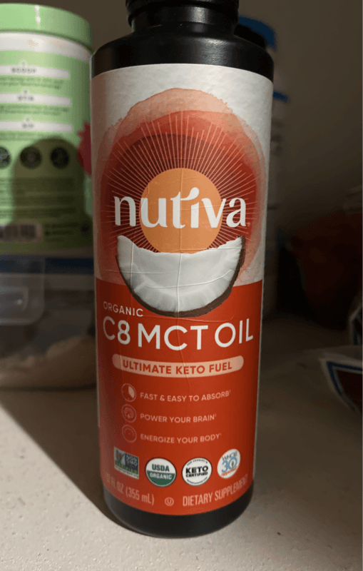 Nutiva Organic C8 Mct Oil