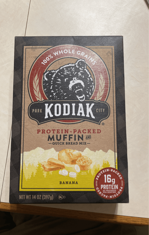 Kodiak Banana Protein-Packed Muffin And Quick Bread Mix