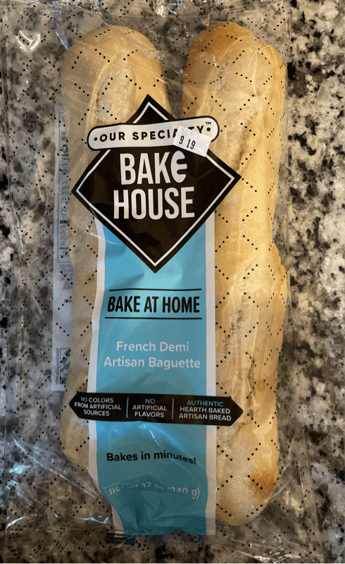 Our Specialty Bake House French Demi Artisan Baguette