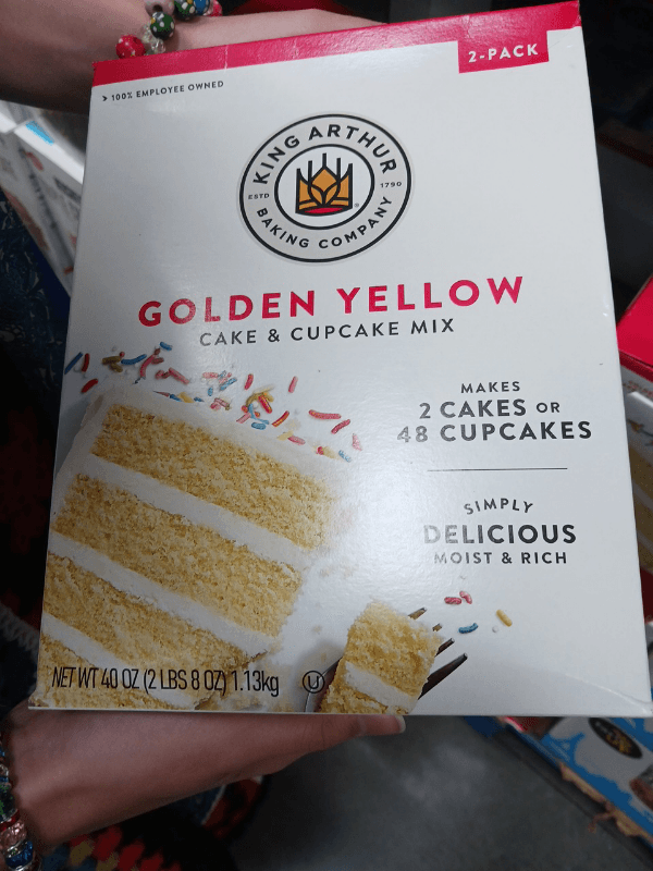 King Arthur Golden Yellow Cake & Cupcake Mix