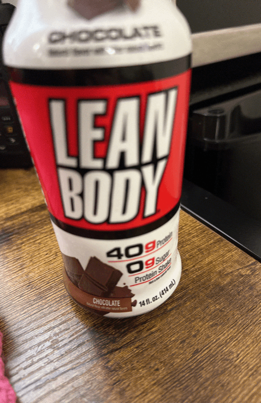 Lean Body Chocolate Protein Shake