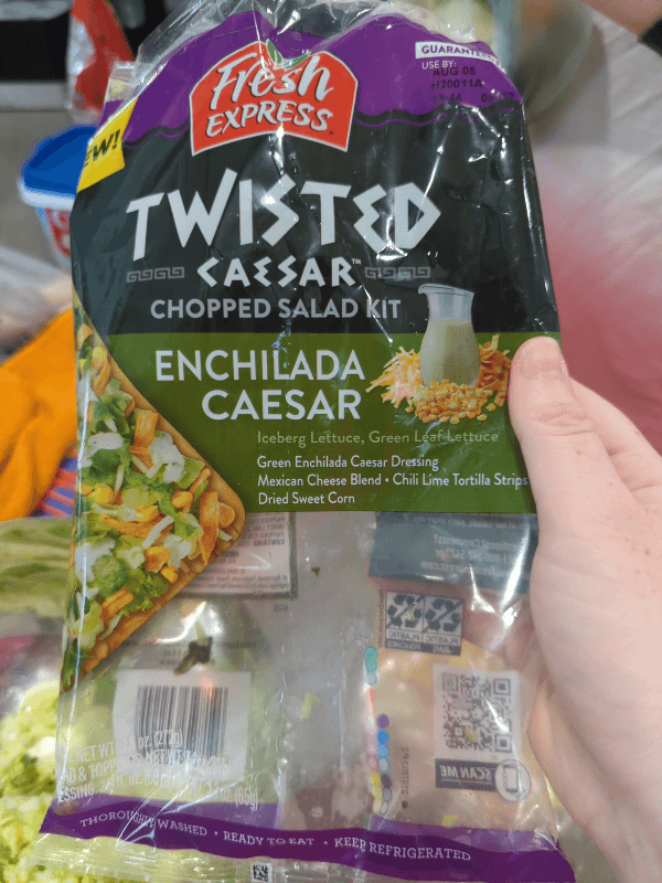 Fresh Express Twisted Enchilada Caesar Chopped Salad Kit