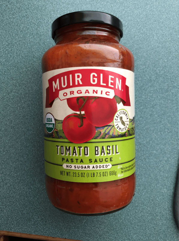 Muir Glen Organic Tomato Basil Pasta Sauce