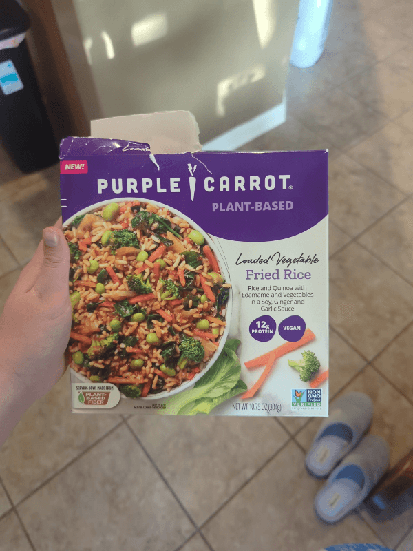 Purple Carrot Plant-Based Loaded Vegetable Fried Rice