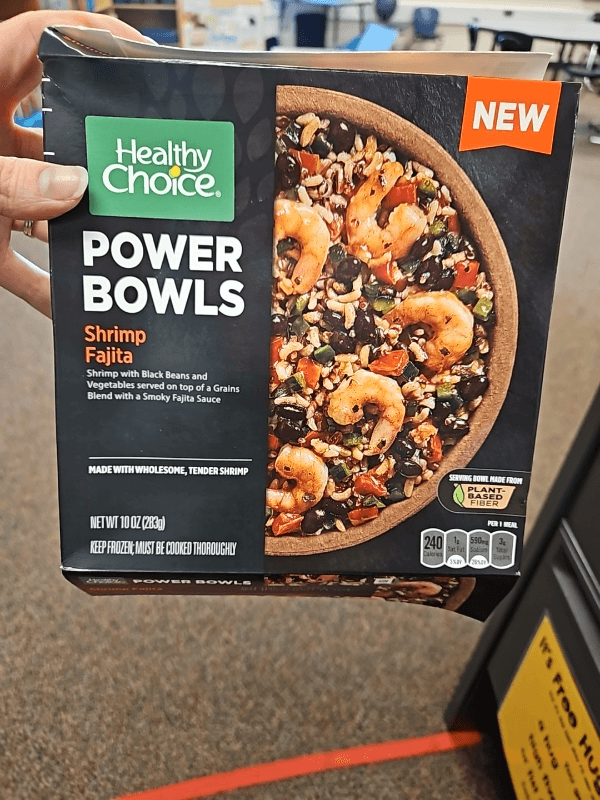 Healthy Choice Shrimp Fajita Power Bowls