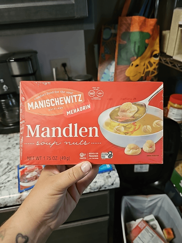 Manischewitz Mehadrin Mandlen Soup Nuts
