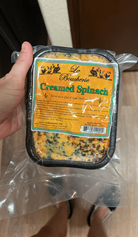 La Boucherie Creamed Spinach