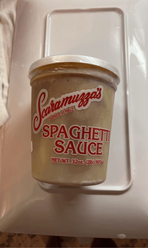 Scaramuzza'S Spaghetti Sauce
