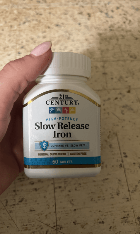21St Century High-Potency Slow Release Iron