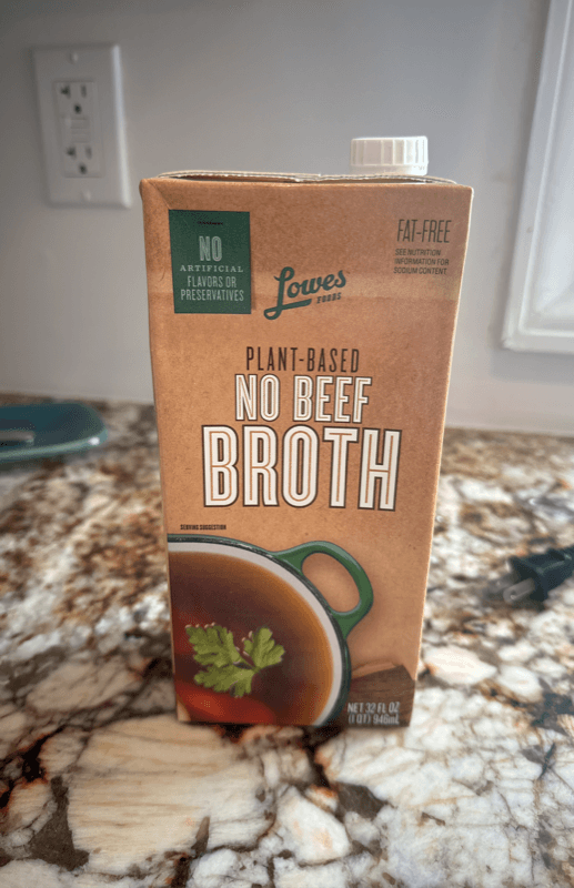 Lowes Foods Plant-Based No Beef Broth