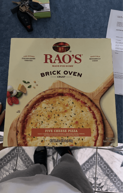 Rao'S Made For Home Brick Oven Crust Five Cheese Pizza