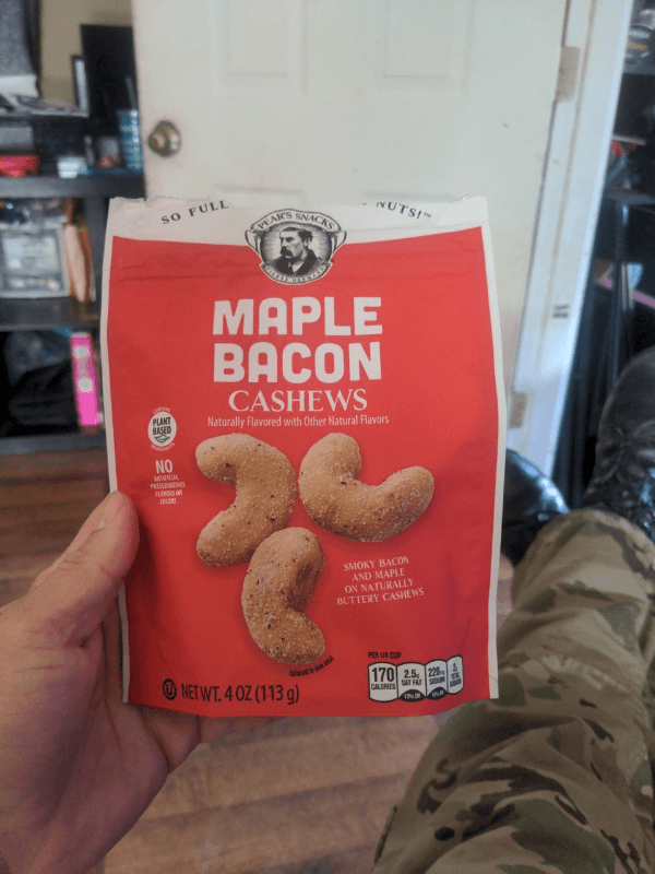 Pear'S Snacks Maple Bacon Cashews