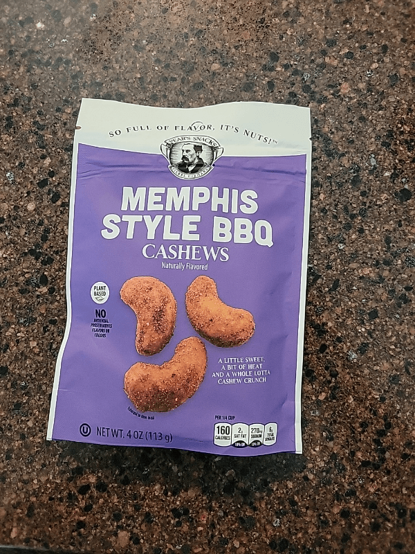 Pear'S Snacks Memphis Style Bbq Cashews