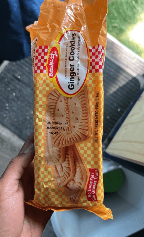 Butterkist Ginger Cookies