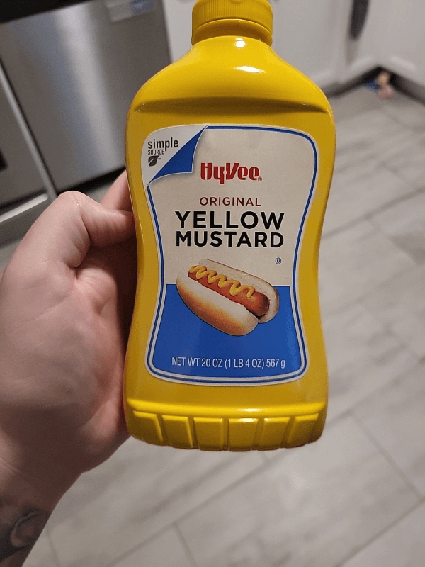 Hyvee Original Yellow Mustard
