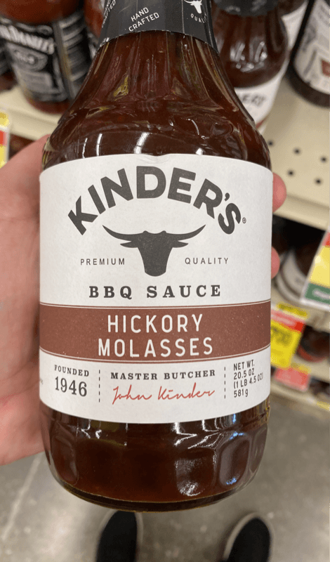 Kinder'S Bbq Sauce Hickory Molasses