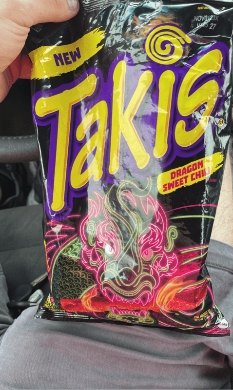 Takis Dragon Sweet Chili Tortilla Chips