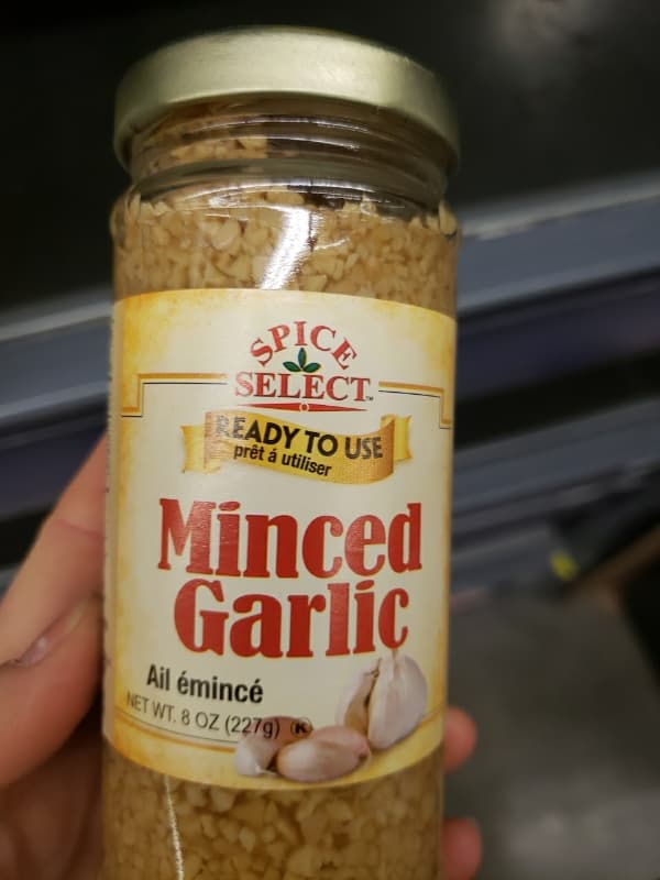 Spice Select Minced Garlic