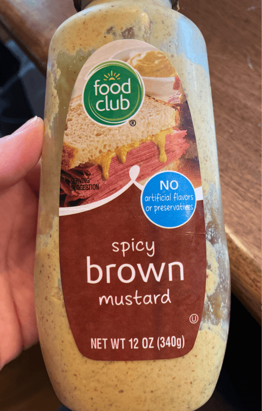 Food Club Spicy Brown Mustard