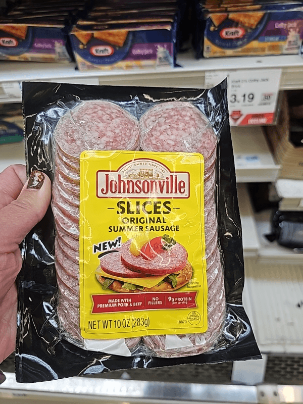 Johnsonville Slices Original Summer Sausage