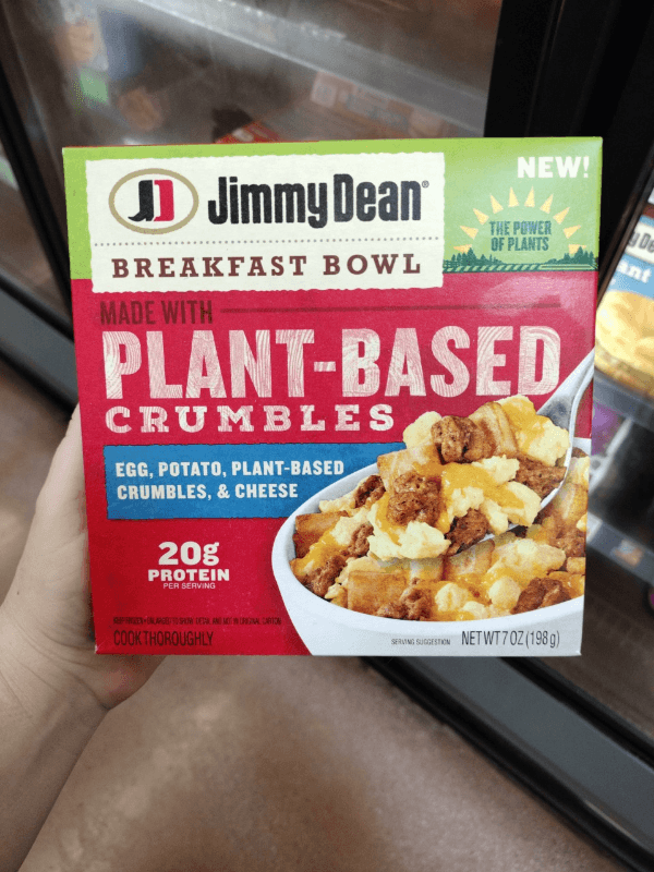 Jimmy Dean Breakfast Bowl Made With Plant-Based Crumbles