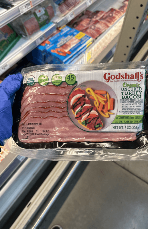 Godshall'S Organic Uncured Turkey Bacon