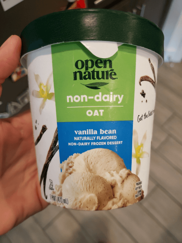 Open Nature Non-Dairy Oat Vanilla Bean Flavor  Dessert
