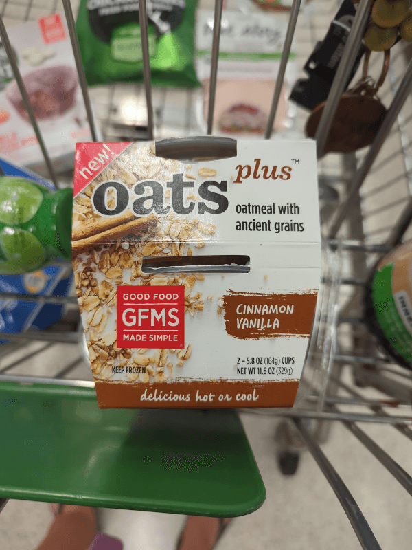 Good Food Made Simple Oats Plus, Cinnamon Vanilla