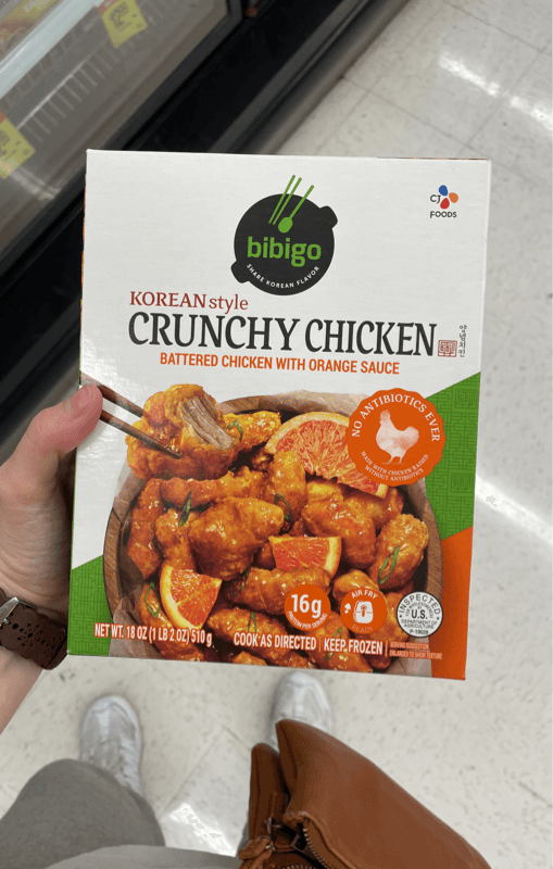 Bibigo Korean Style Crunchy Chicken With Orange Sauce