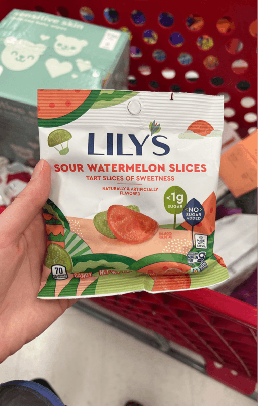 Lily'S Sour Watermelon Slices Candy