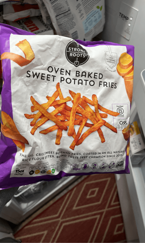 Strong Roots Oven Baked Sweet Potato Fries