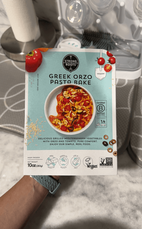 Strong Root'S Greek Orzo Pasta Bake