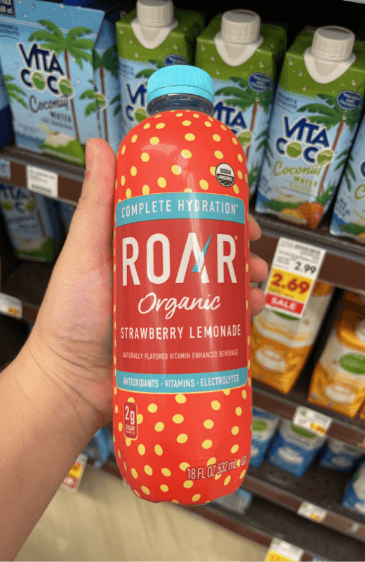 Roar Organic Strawberry Lemonade