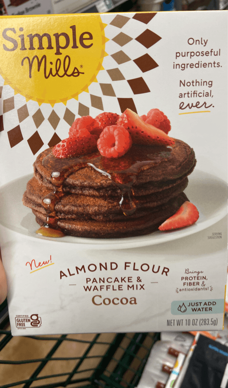 Simple Mills Cocoa Almond Flour Pancake & Waffle Mix