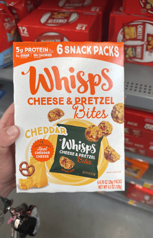 Whisps Cheese & Pretzel Bites