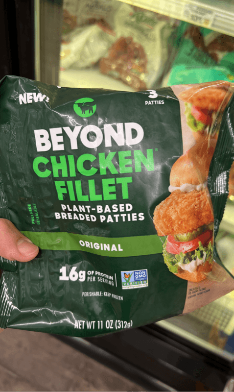 Beyond Chicken Fillet Plant-Based Breaded Patties Original