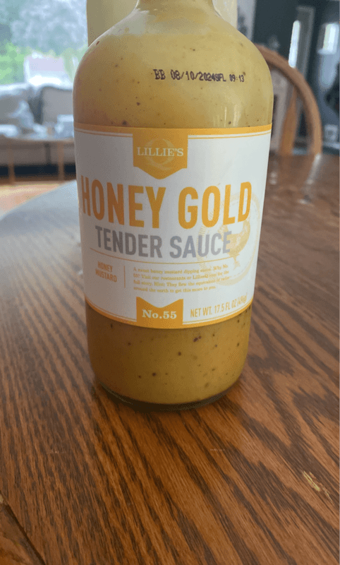 Lillie'S Honey Gold Tender Sauce Honey Mustard