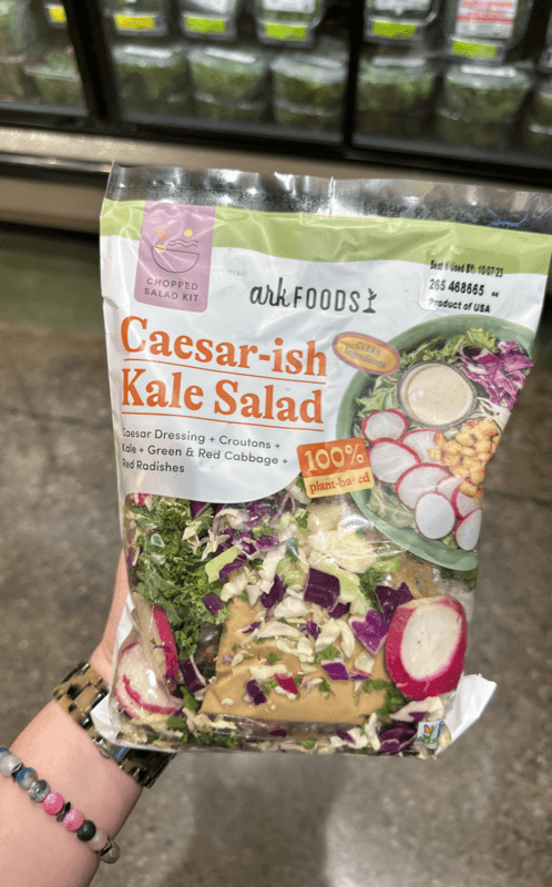 Ark Foods Caesar-Ish Kale Salad Chopped Salad Kit
