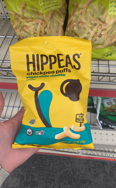 Hippeas Chickpea Puffs Vegan White Cheddar
