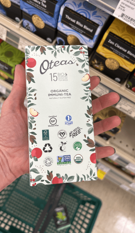 Oteas Organic Immuni-Tea
